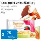 BALBIINO CLASSIC JÄÄTIS 80 g