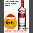 Viin Smirnoff Red, 37,5%, 500 ml