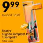 Allahindlus - Fiskars nugade komplekt Avanti 1 komplekt