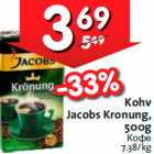 Allahindlus - Kohv
Jacobs Kronung,
500g