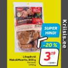 Allahindlus - Lihapihvid
Maks&Moorits, 800 g