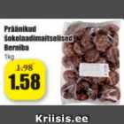 Präänikud šokolaadimaitselised Berniba, 1 kg