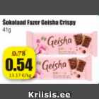 Šokolaad Fazer Geisha Crispy, 41 g