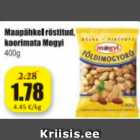 Maapähkel röstitud, koorimata Mogyi, 400 g