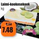 Laimi-kookosekook kg