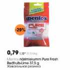 Allahindlus - Mentos närimiskumm Pure Fresh Redfruits-Lime 37,5g