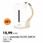 Allahindlus - Acme veekeetja KE-200,2400W,1,8L, 1 tk