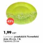 Allahindlus - Luminaro praetaldrik Flowerfield Anis,25cm, 1tk