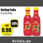 Allahindlus - Ketšup Felix
(2 sorti) 500g