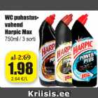 WC puhastusvahend Harpic Max