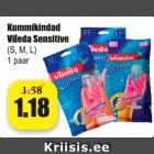 Kummikindad Vileda Sensitive