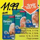 Mähkmed - Pampers mähkmed