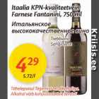 Itaalia KPN-kvaliteetvein Farnese Fantanini, 750 ml