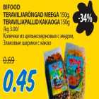 Allahindlus - Bifood teraviljarõngad meega
teraviljapallid kakaoga