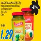 Jalostaja kaste 
magushape Sweet&Sour
karrikaste Curry