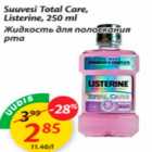 Allahindlus - Suuvesi Total Care,Listerine