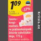 Juustukoogimaitseline pralineekompvek Desiree vahvlitükkidega, 175 g