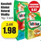 Allahindlus - Kassitoit Kitekat Natural Vitality