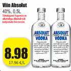 Allahindlus - Viin Absolut