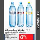 Allahindlus - Mineraalvesi Värska, 1,5 l