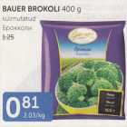 BAUER BROKOLI 400 G