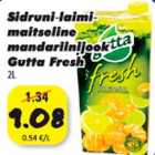 Allahindlus - Sidruni-laimimaitseline mandariinijook Gutta Fresh 2l