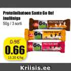 Allahindlus - Proteiinibatoon Sante Go On!
inuliiniga