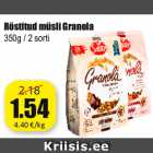 Röstitud müsli Granola