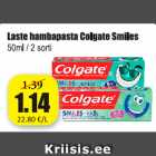 Allahindlus - Laste hambapasta Colgate Smilles