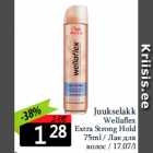 Allahindlus - Juukselakk
Wellaflex
Extra Strong Hold
75ml