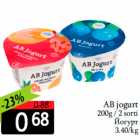 Allahindlus - AB jogurt

