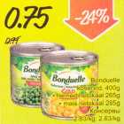 Allahindlus - Bonduelle konservid 400 g . hеrnеd netokaal 265g
. mais netokaal 285g