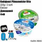 Kodujuust Piimameister Otto
