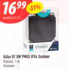 Kõlar BT 5W PMG5 IPX4 Outdoor