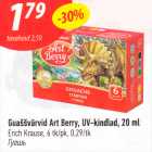 Guaššvärvid Art Berry, UV-kindlad, 20 ml