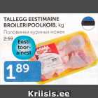 TALLEGG EESTIMAINE BROILERIPOOLKOIB, KG