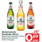 Allahindlus - Alkoholivaba õlu
Clausthaler, 330 ml

