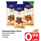 Šokolaad Kalev, 100 g

