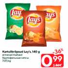 Kartulikrõpsud Lay’s, 140 g

