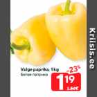 Valge paprika, 1 kg
