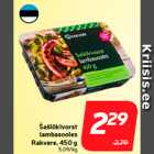 Šašlõkivorst
lambasooles
Rakvere, 450 g