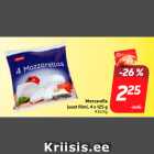 Mozzarella
juust Rimi, 4 x 125 g