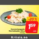 Koorene kanapasta
Rimi kokkadelt, 350 g