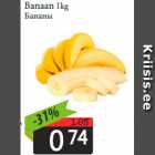 Allahindlus - Banaan 1kg
