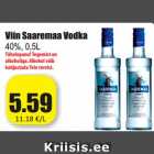 Allahindlus - Viin Saaremaa Vodka