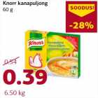 Allahindlus - Knorr kanapuljong 60 g