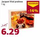 Allahindlus - Jacquot Viiul pralinee 1 kg