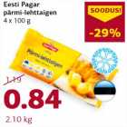 Allahindlus - Eesti Pagar pärmi-lehttaigen 4 x 100 g