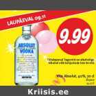 Allahindlus - Viin Absolut, 40%, 70 cl