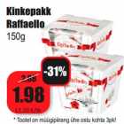 Allahindlus - Kinkepakk
Raffaello
150g 